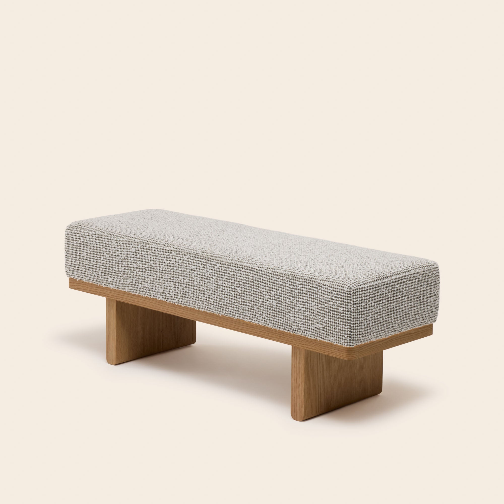 ANCA pietro bench ivory and black