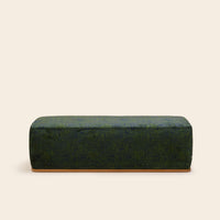Banc ARNEL klark bleu nuit et vert olive
