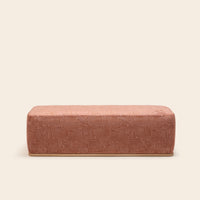 Banc ARNEL klark rose de pêcher caramel