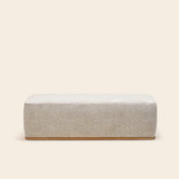 Banc ARNEL klark blanc et naturel