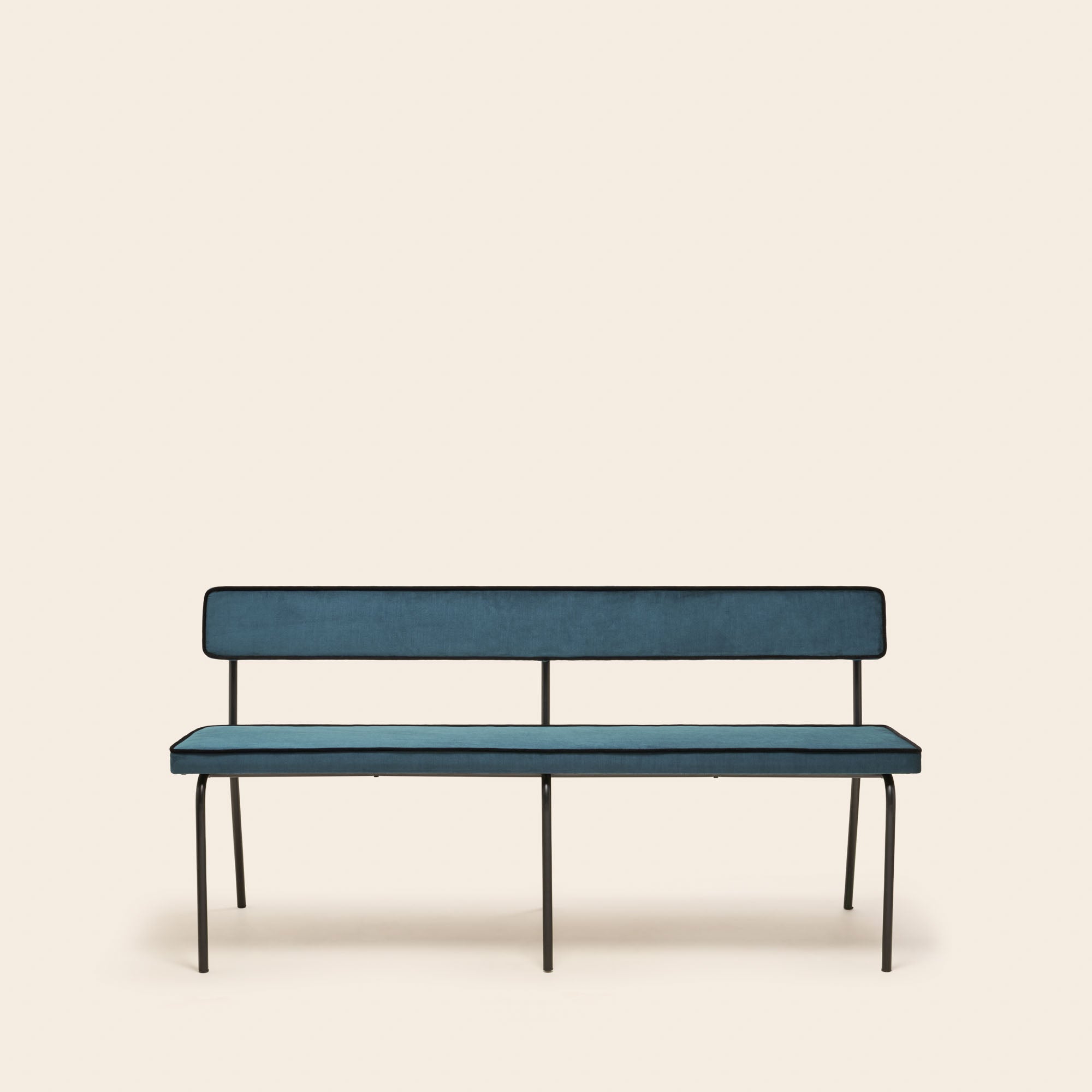 Banc YSABEAU dalila bleu de gris et noir