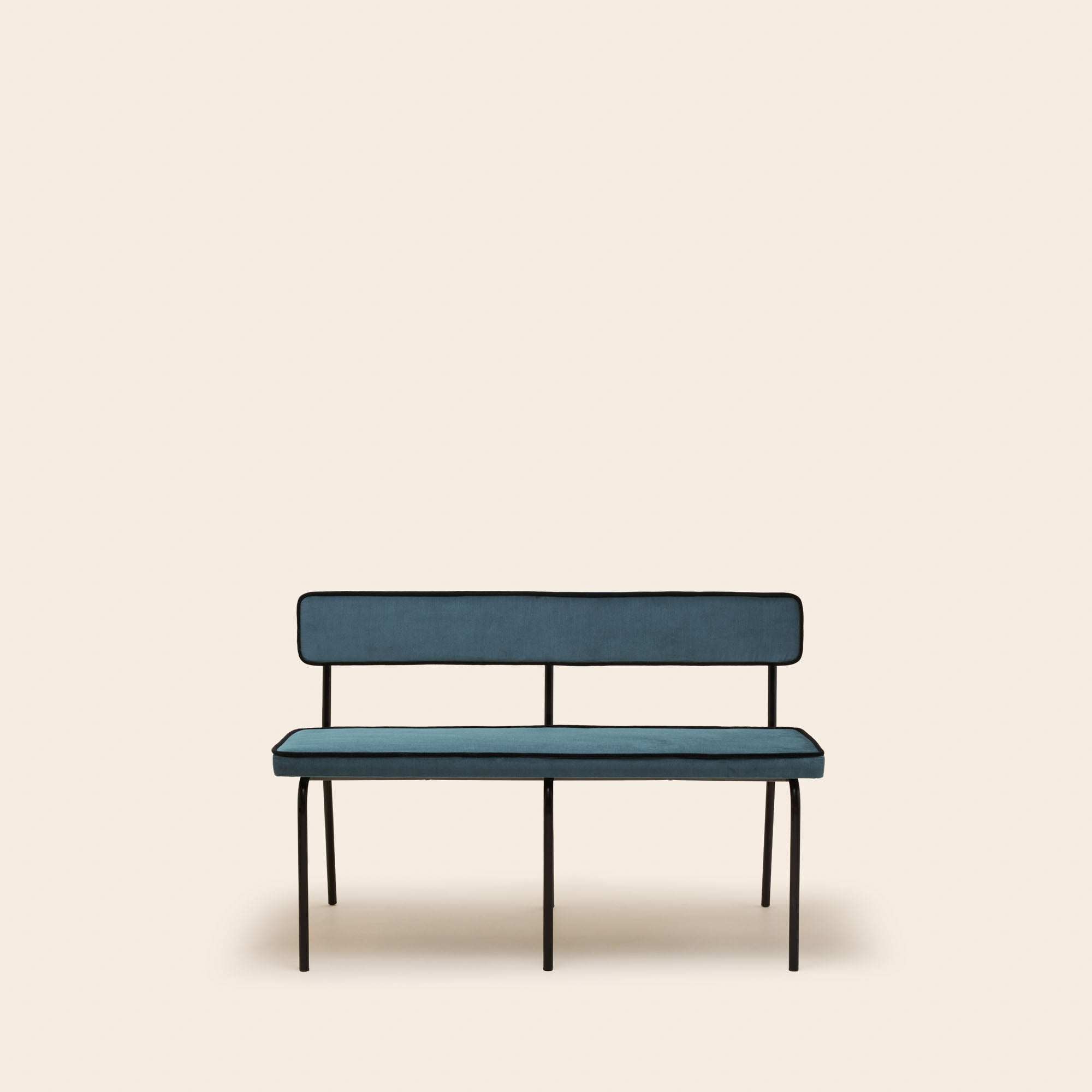 Banc YSABEAU dalila bleu de gris et noir