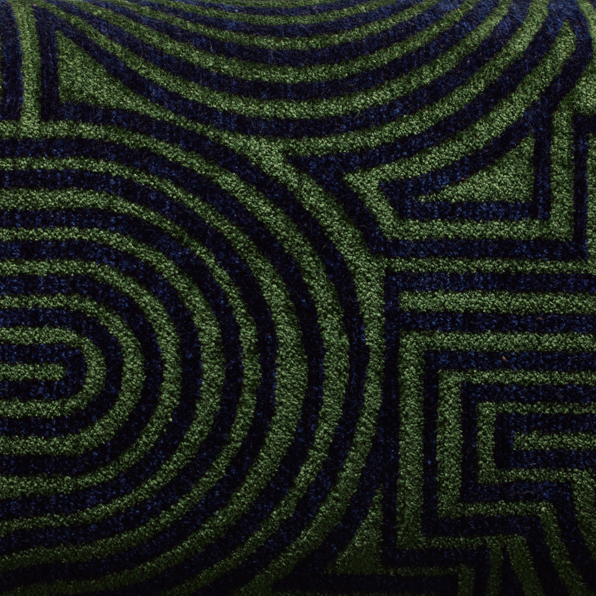 Banc YSABEAU bleu nuit et vert olive