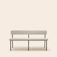 Banc YSABEAU cosmic écru grisé chiné