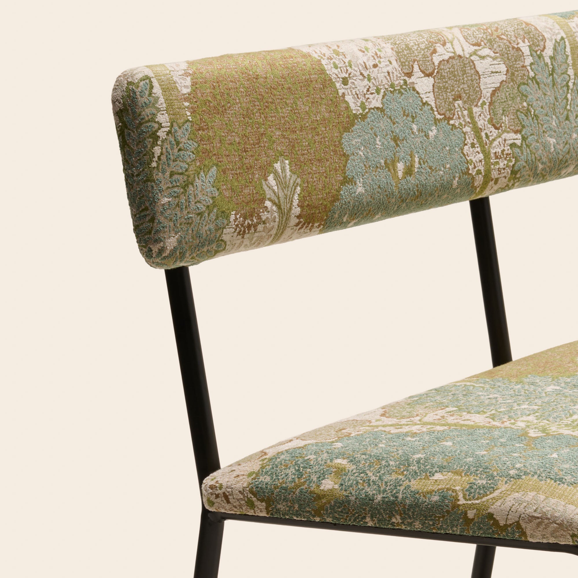 Banc YSABEAU alisia naturel et vert