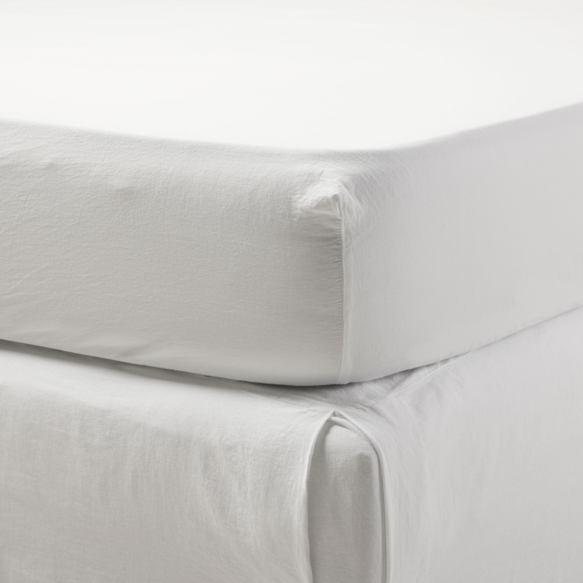 Cache sommier SATHEENE simplement blanc