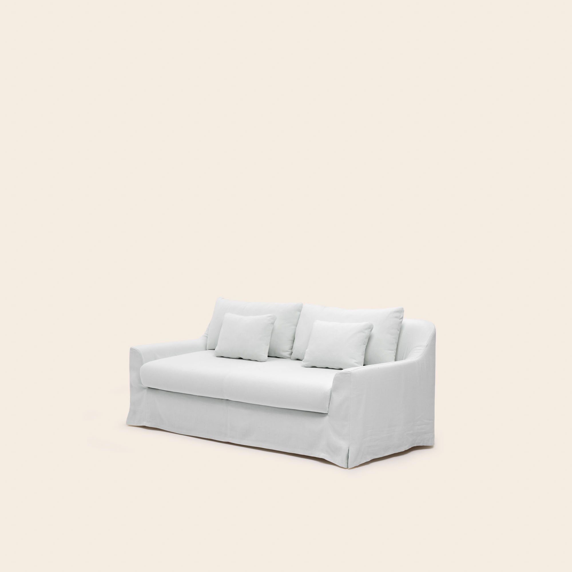 Canapé 2,5 places CLARIBEL toile nuage