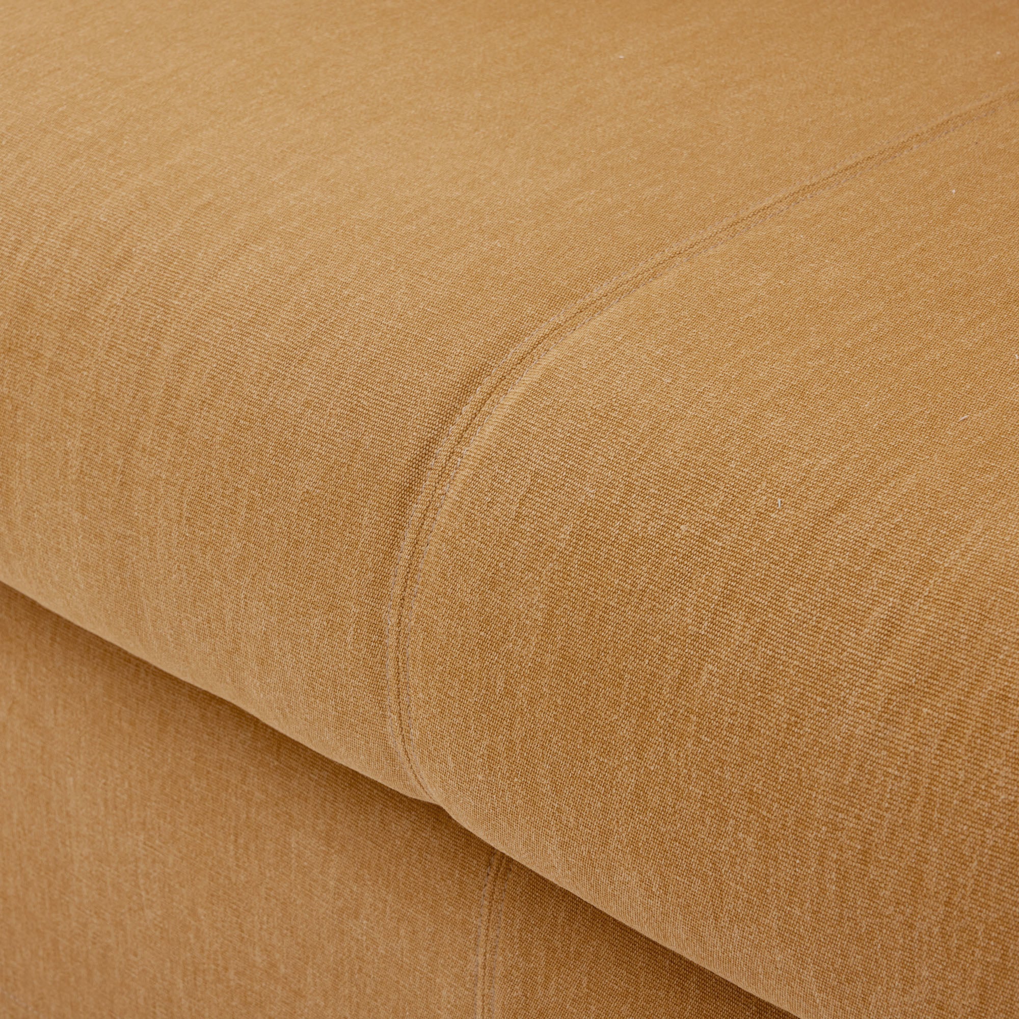 Canapé 2,5 places CLARIBEL toile caramel