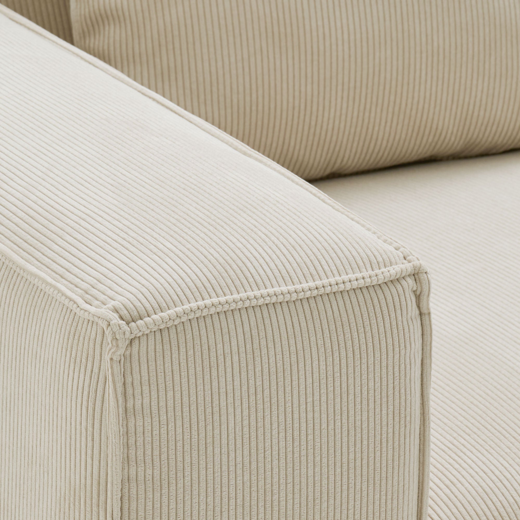 Canapé 2,5 places DYONIS calcaire