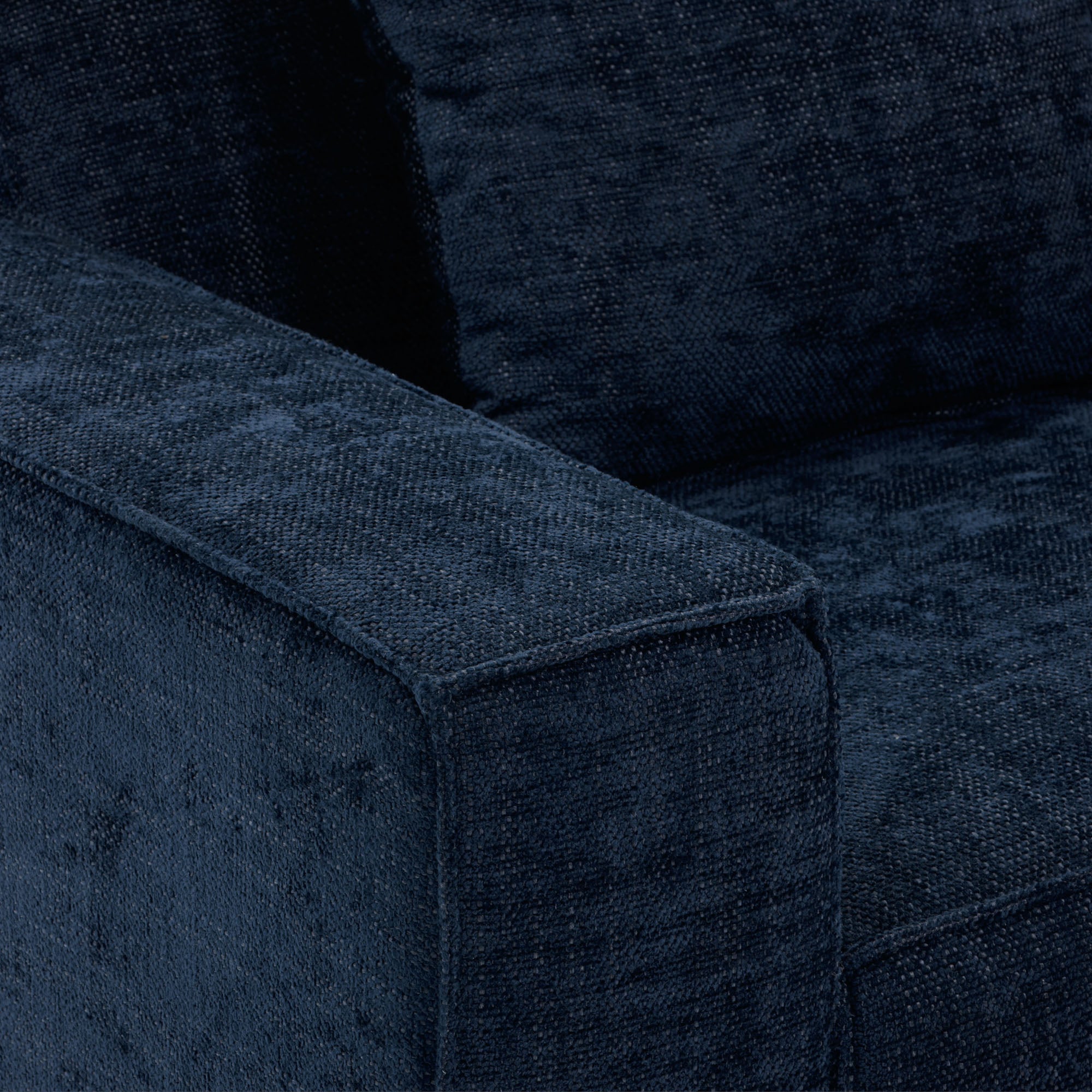 Canapé 2 places DYONIS bleu nuit