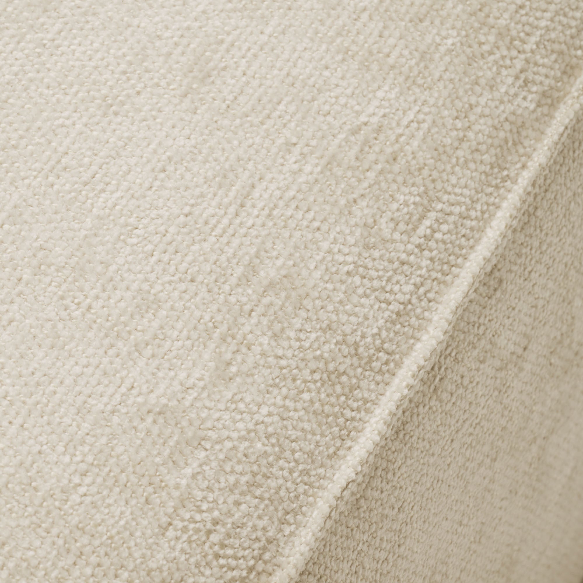 Canapé 2 places DYONIS chenille ivoire