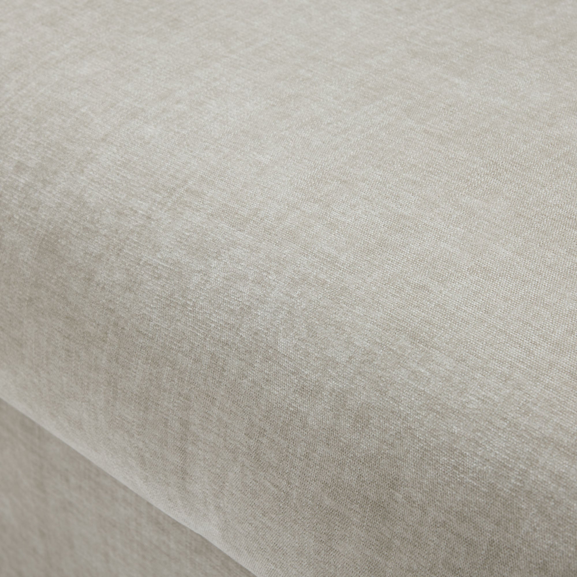 Canapé 3 places CLARIBEL chenille pierre minéral