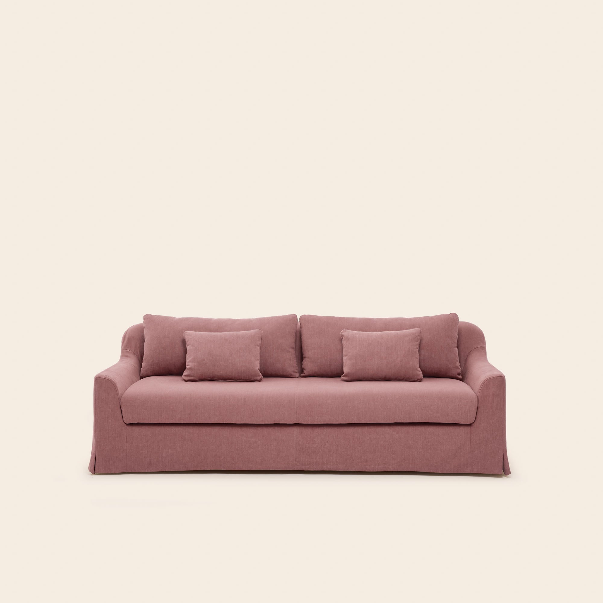 Set de housses de canapé CLARIBEL barbate rose ancien