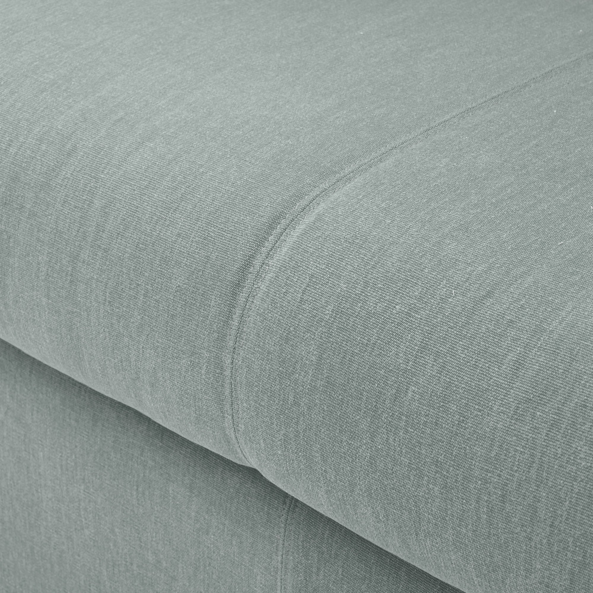 Canapé 3 places CLARIBEL toile céladon