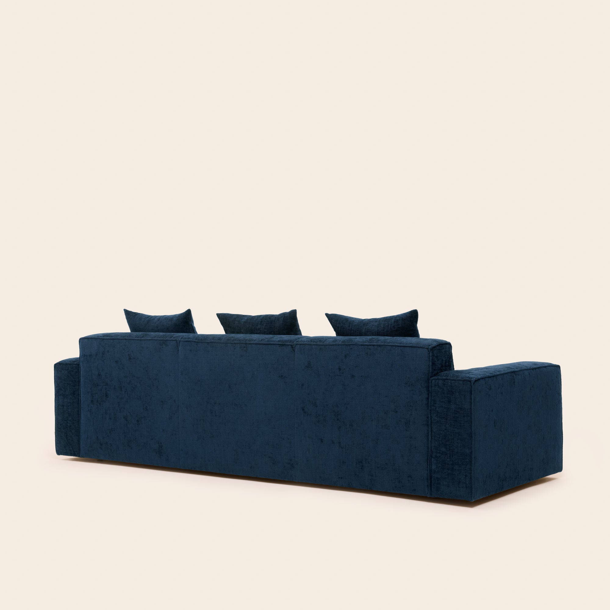 Canapé 3 places DYONIS bleu nuit