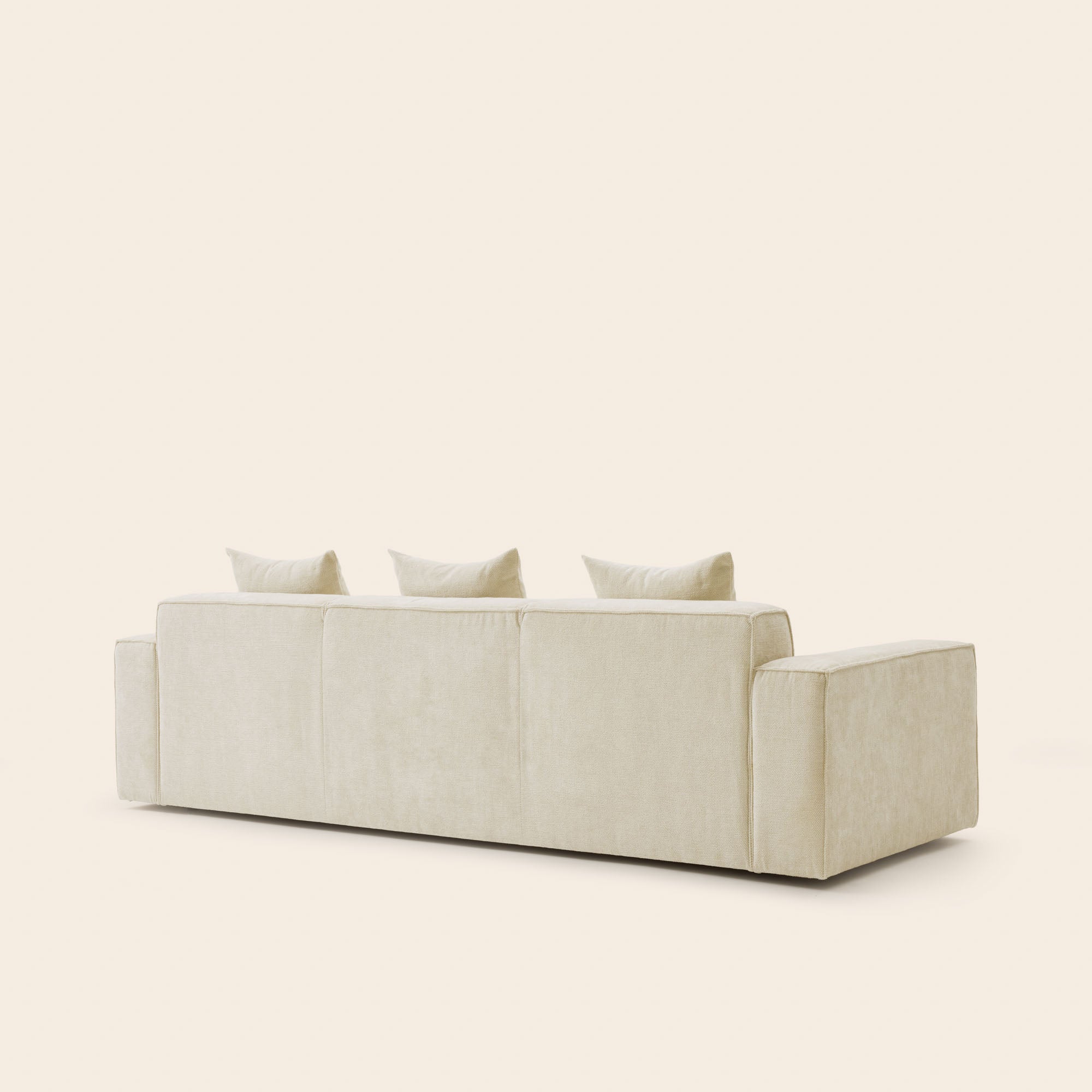 Canapé 3 places DYONIS ivoire