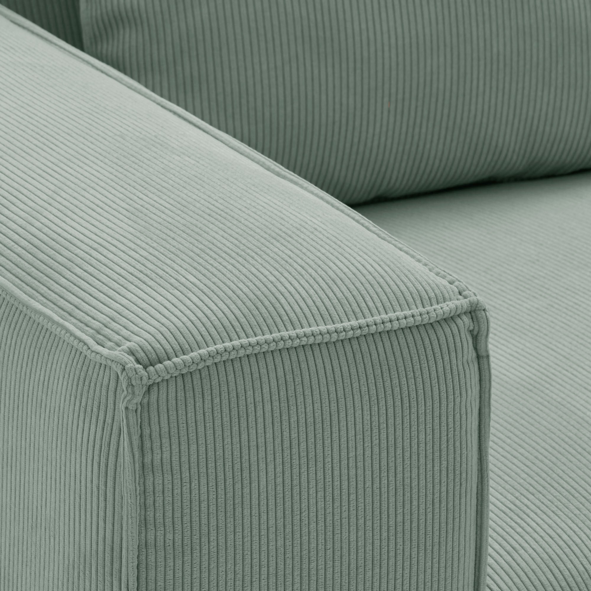 Canapé 3 places DYONIS vert de gris