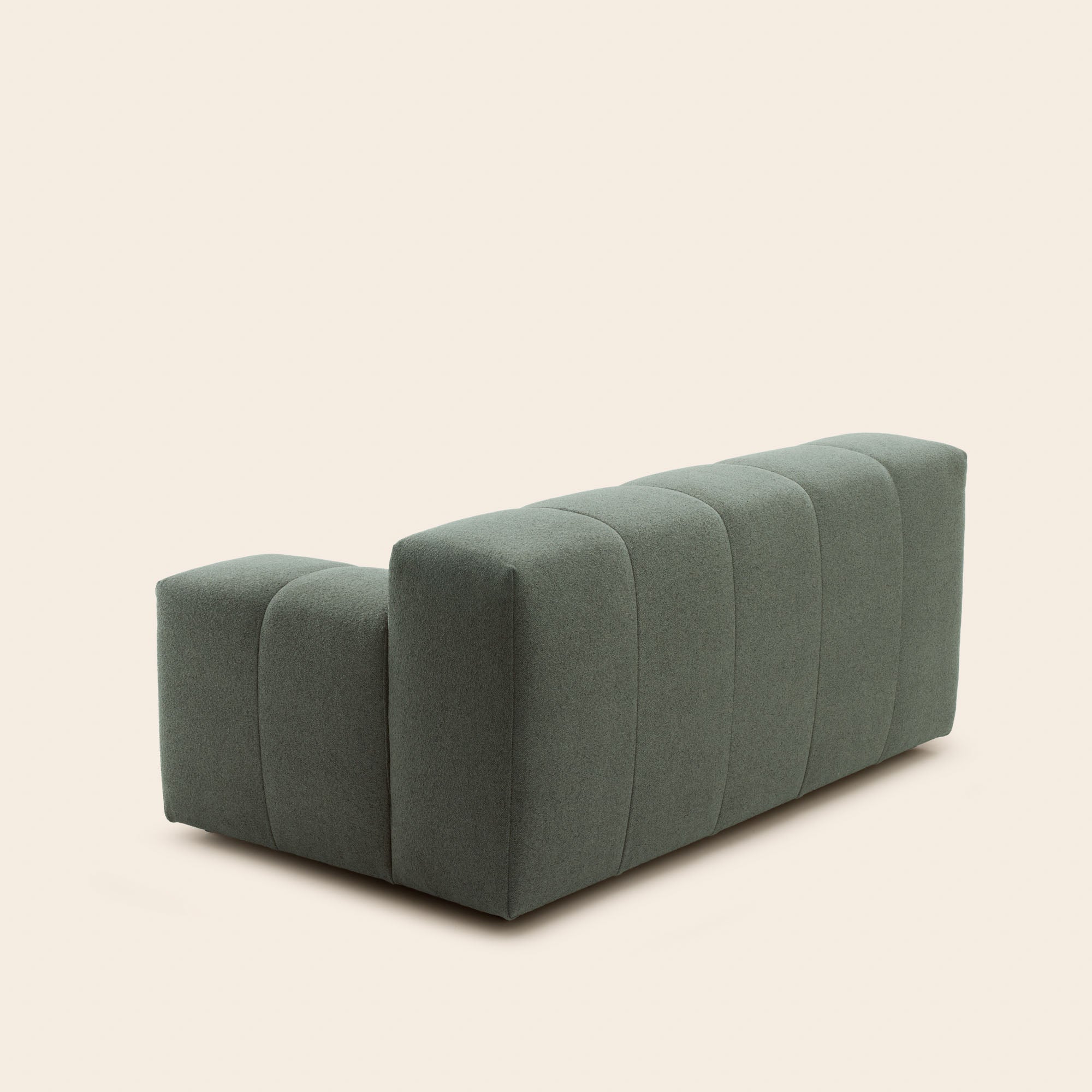 Canapé modulable accoudoir D UBERTO glory vert forêt