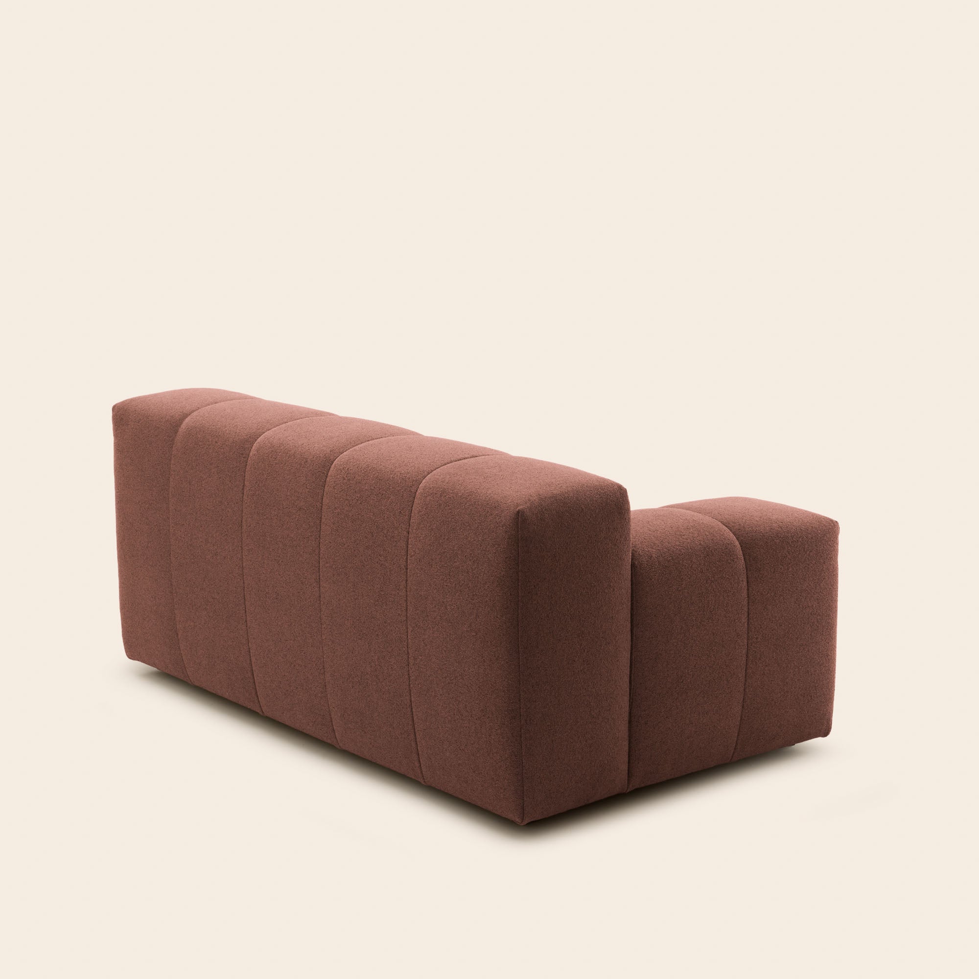 Canapé modulable accoudoir G UBERTO glory rouille