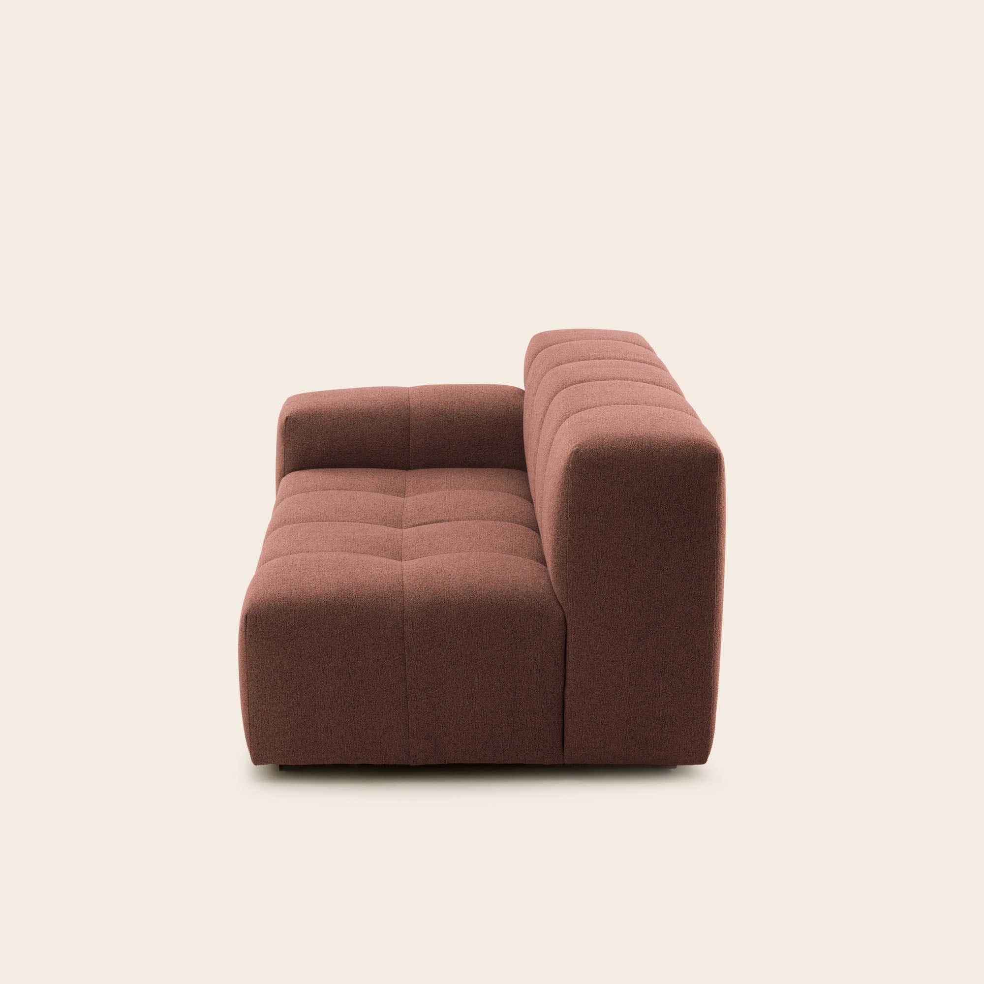 Canapé modulable accoudoir G UBERTO glory rouille