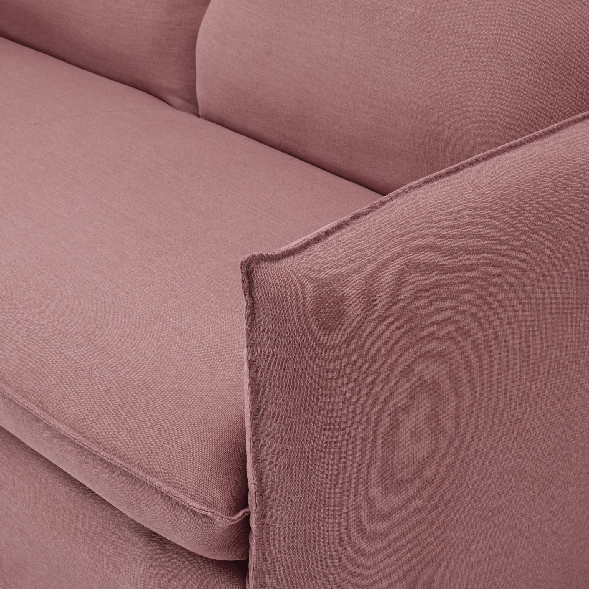 Canapé JANEL barbate rose ancien