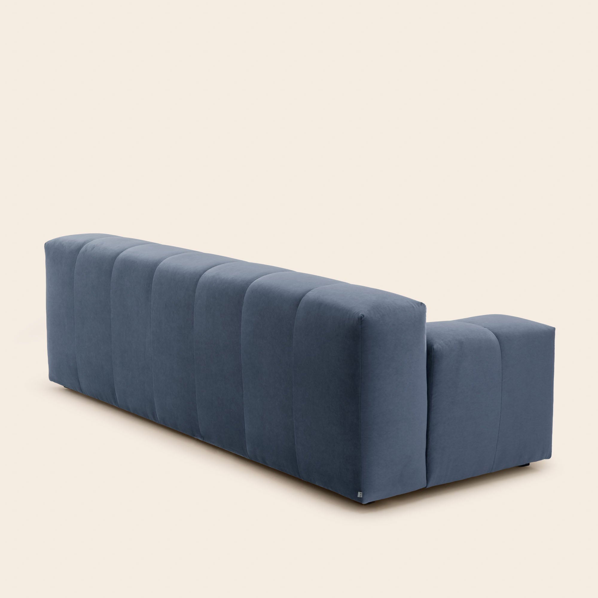 Canapé UBERTO opal bleu de gris