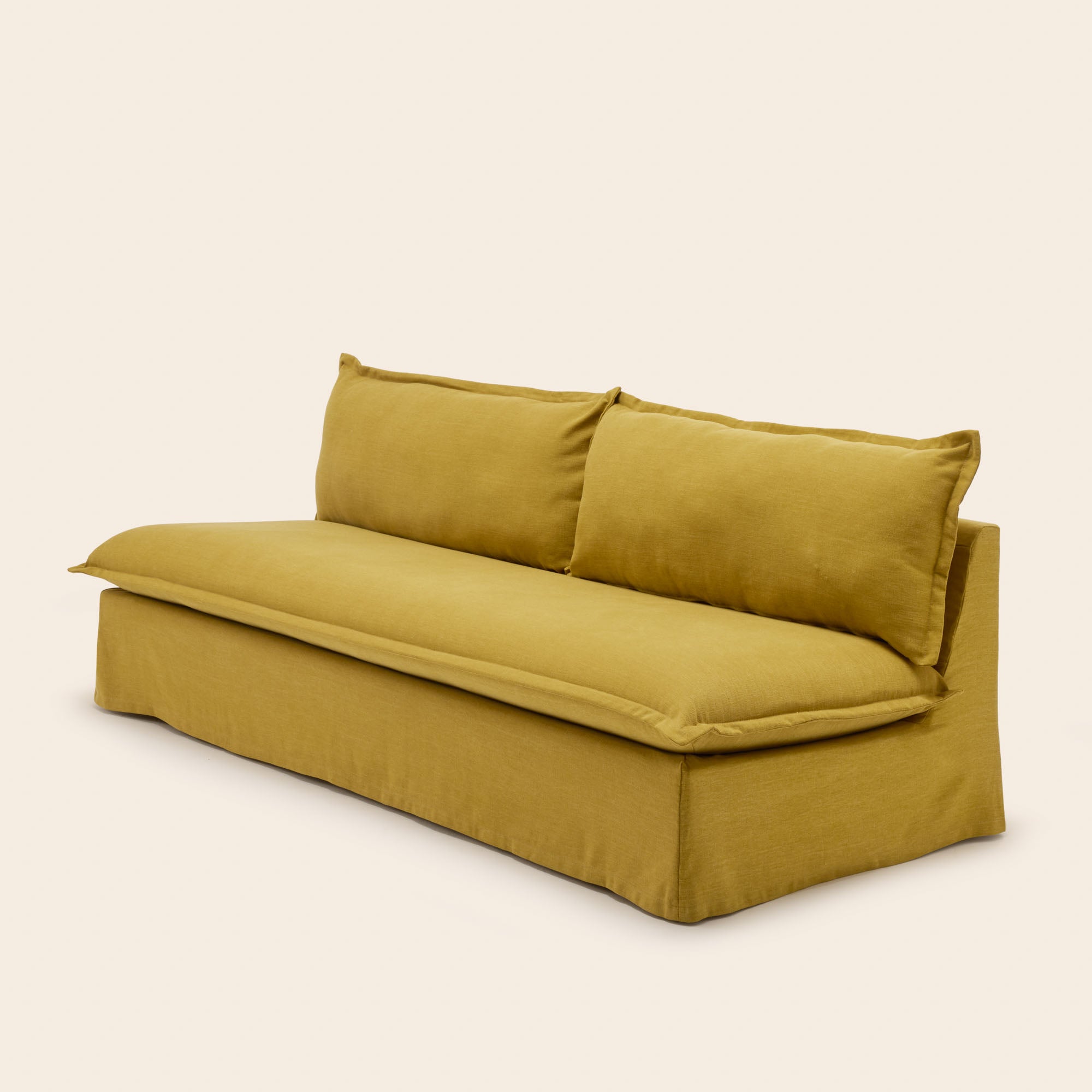 Banquette SALVINA barbate curry