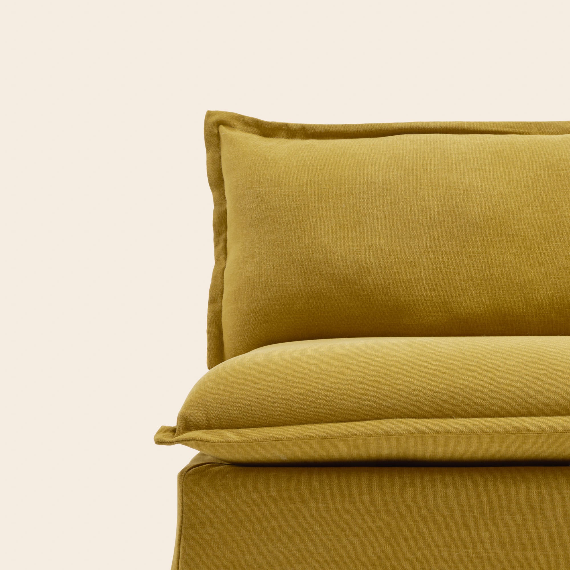Banquette SALVINA barbate curry