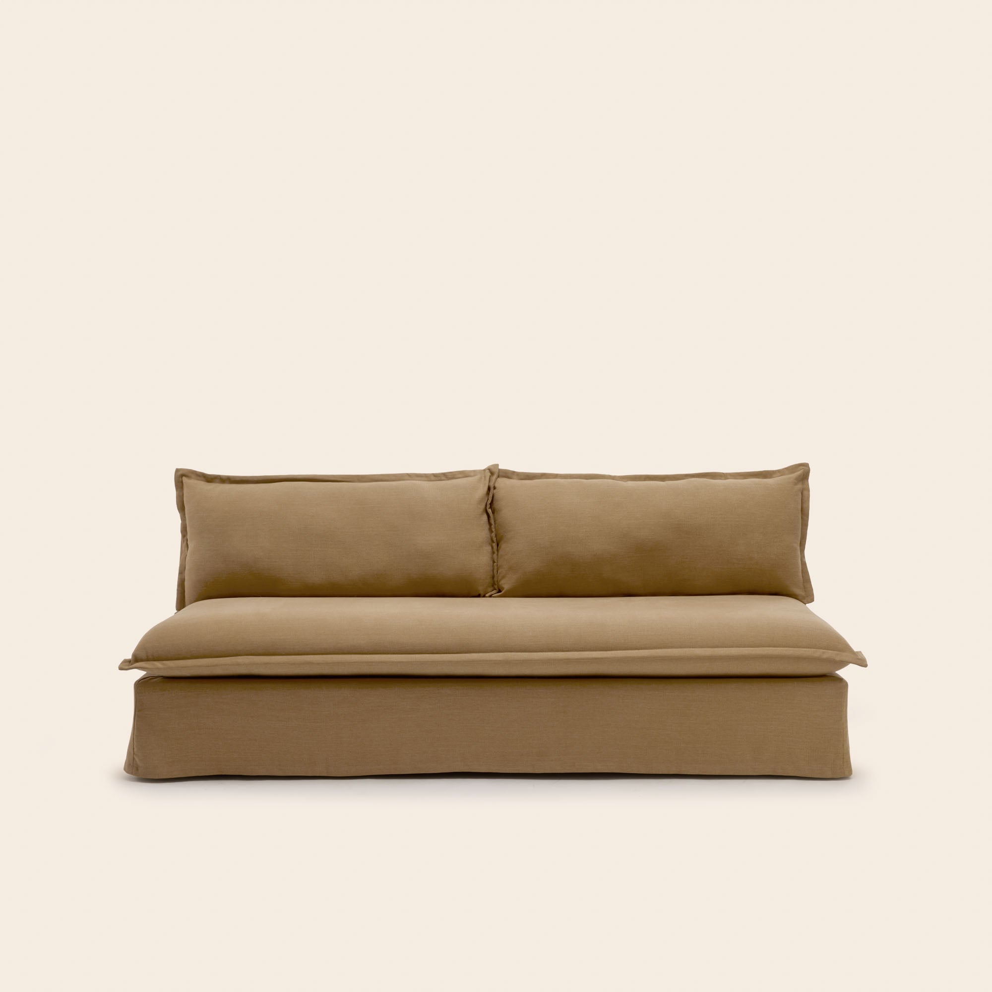 Banquette SALVINA barbate brun chaud