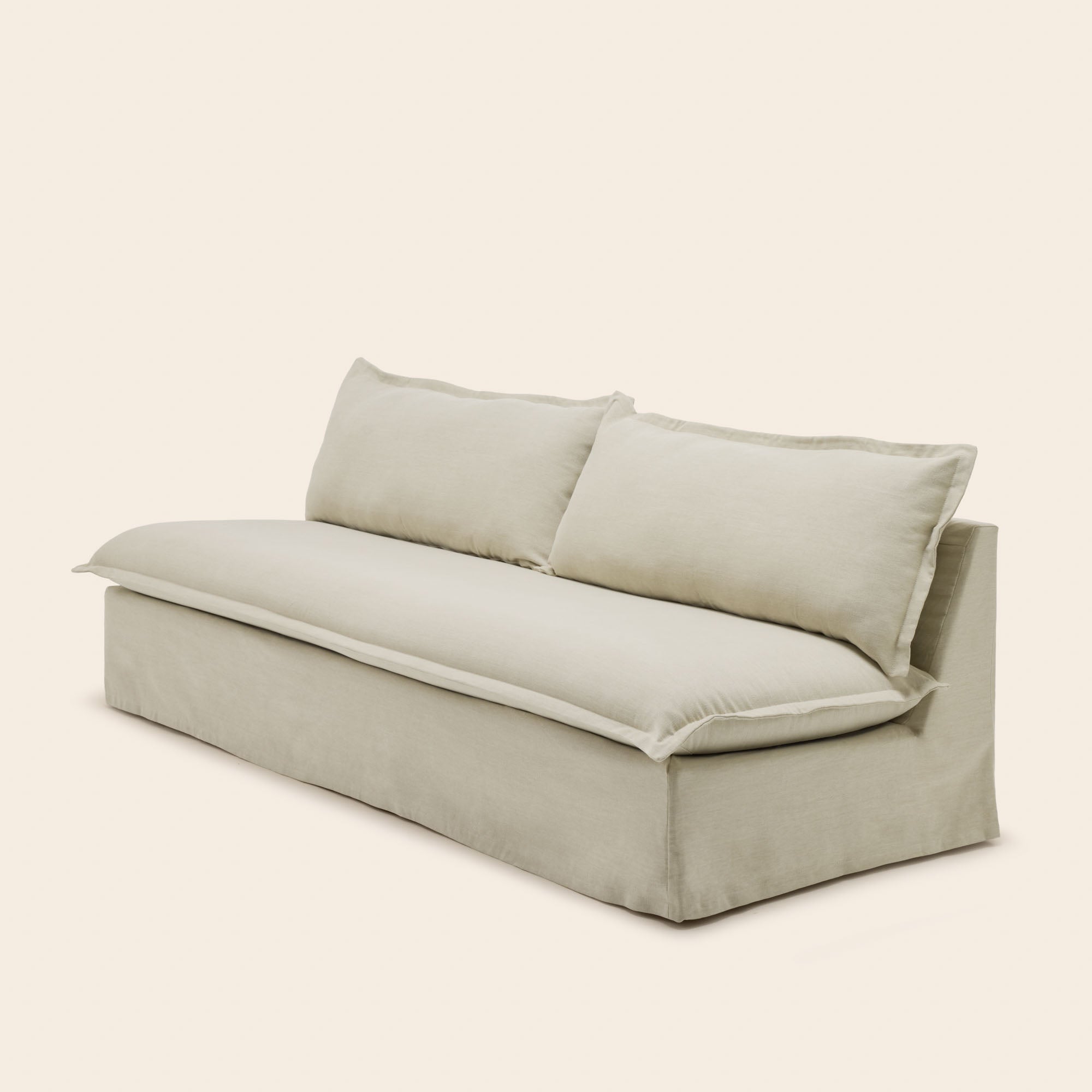 Banquette SALVINA barbate beige chaud