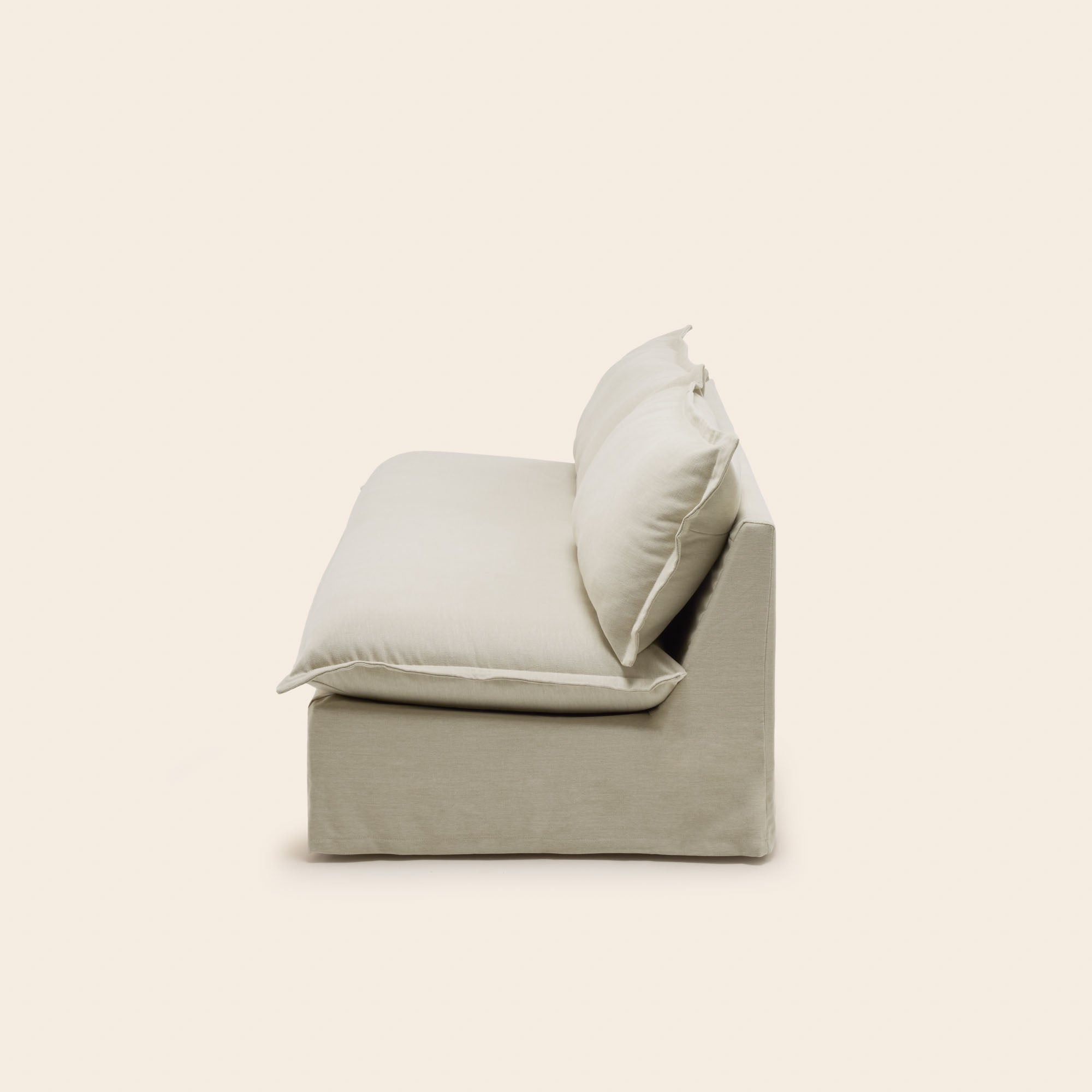 Banquette SALVINA barbate beige chaud