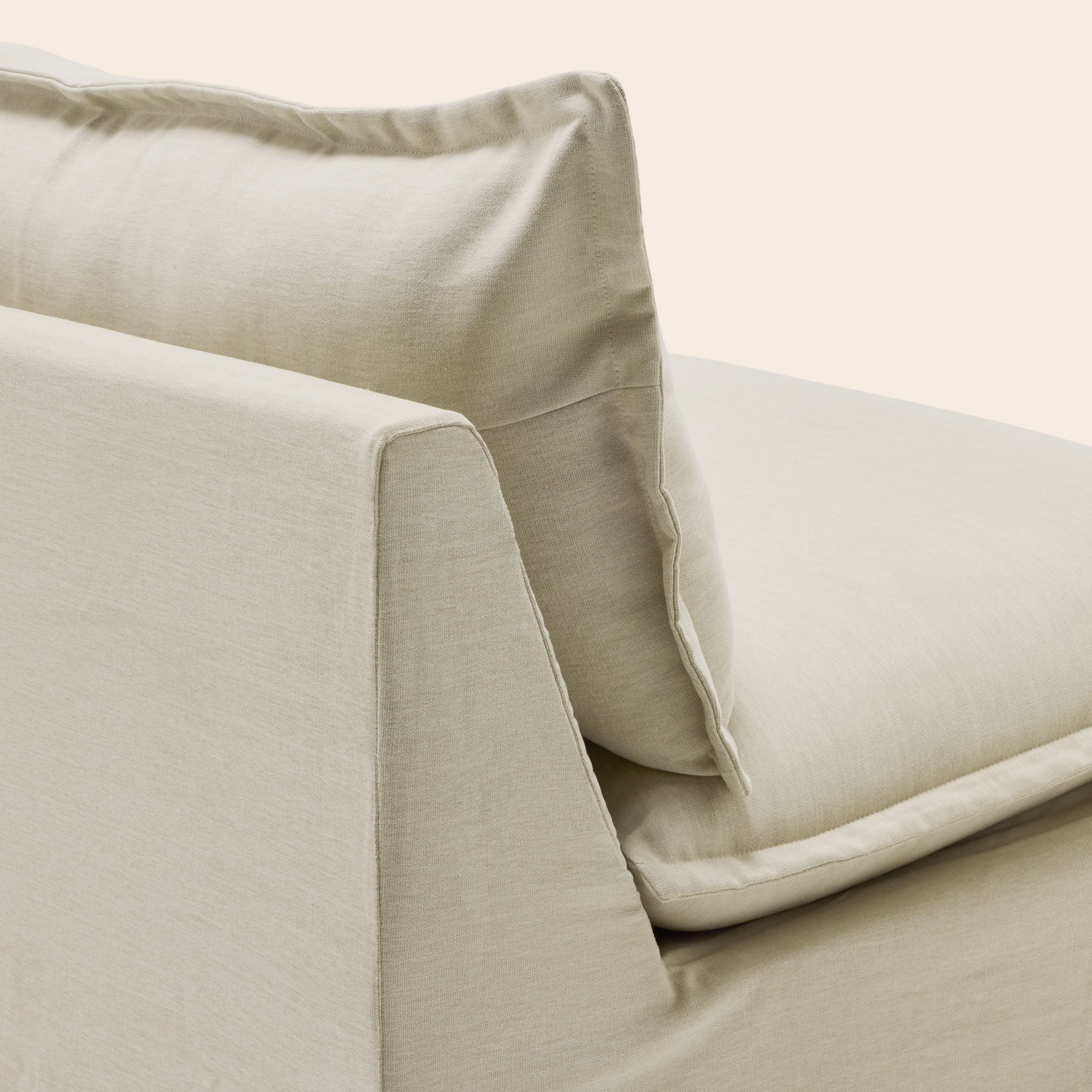 Banquette SALVINA barbate beige chaud