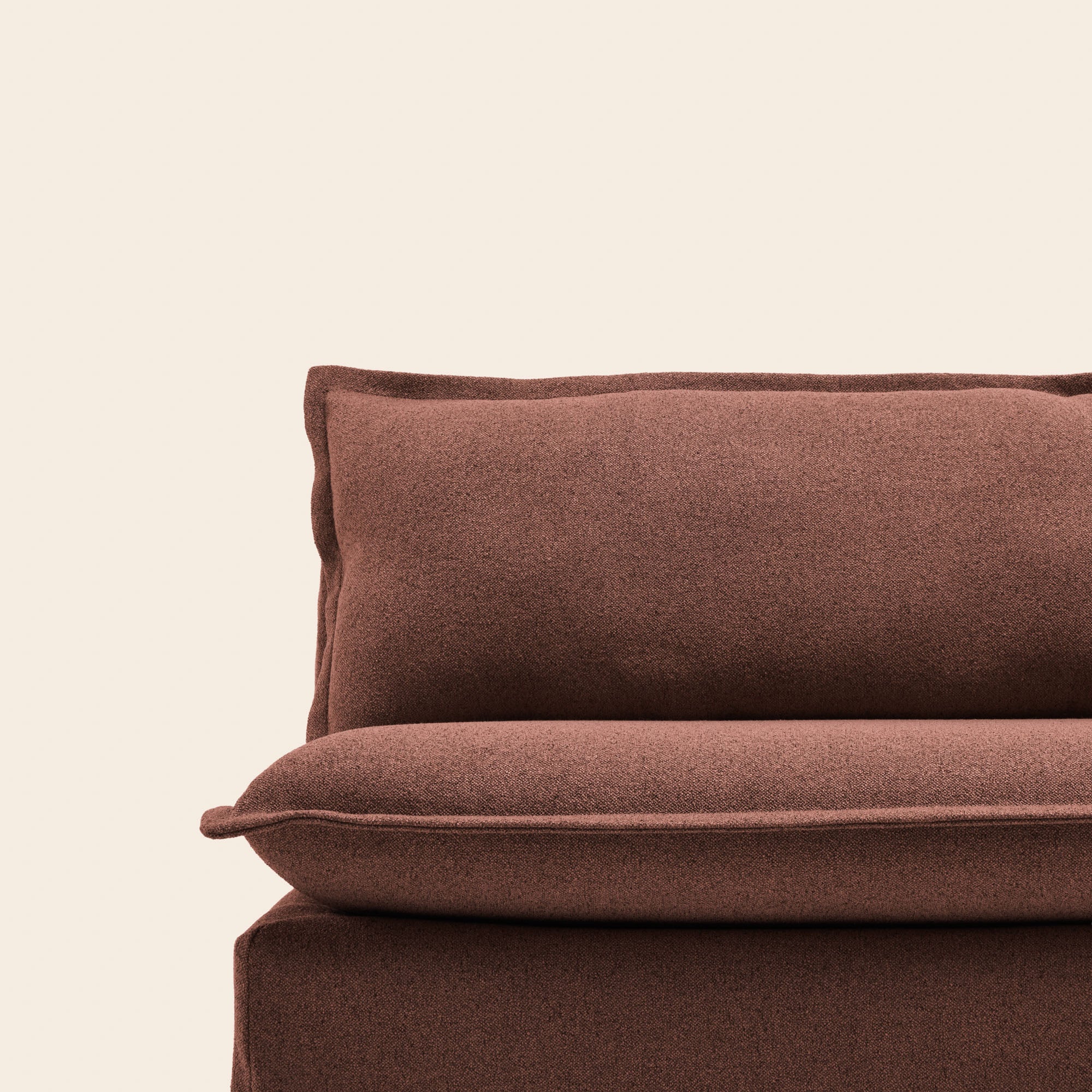 Banquette SALVINA glory rouille