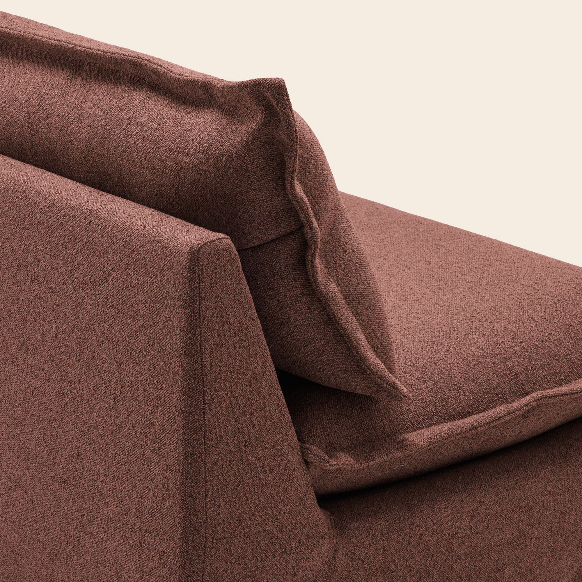 Banquette SALVINA glory rouille