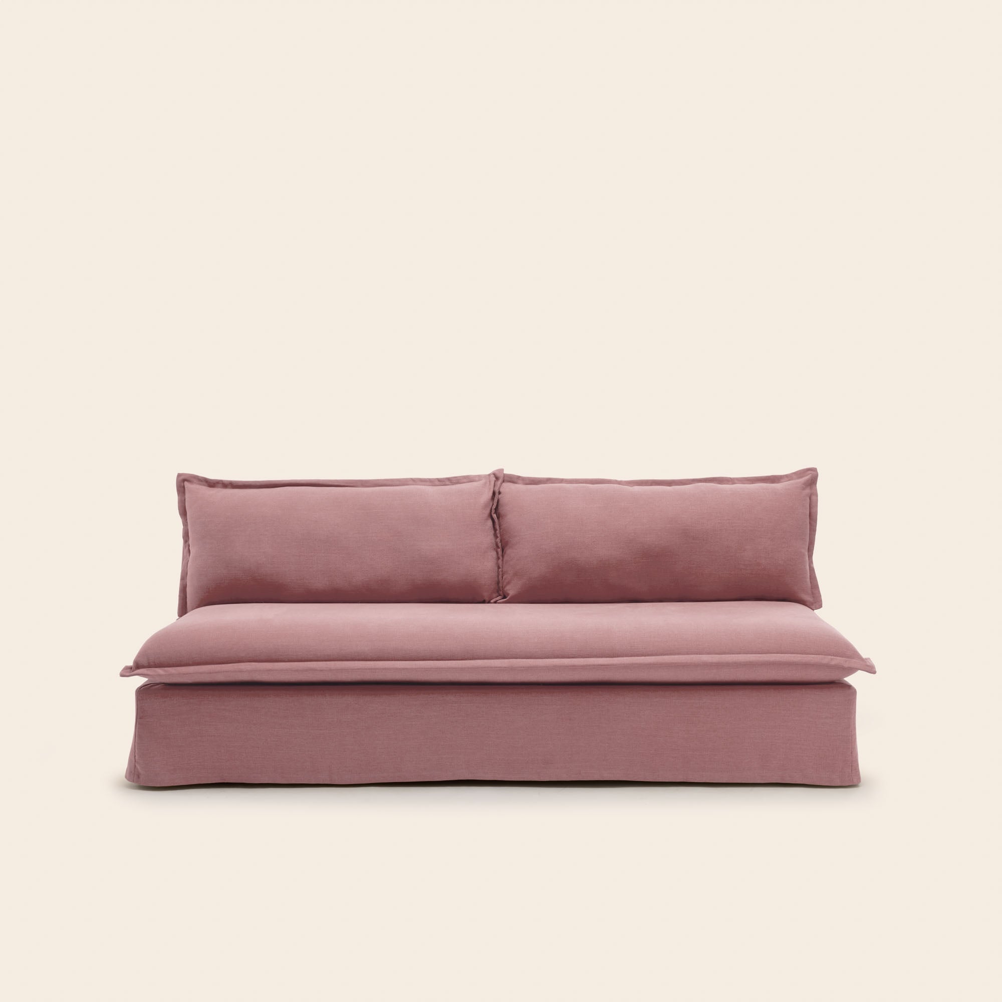 Banquette SALVINA barbate rose ancien