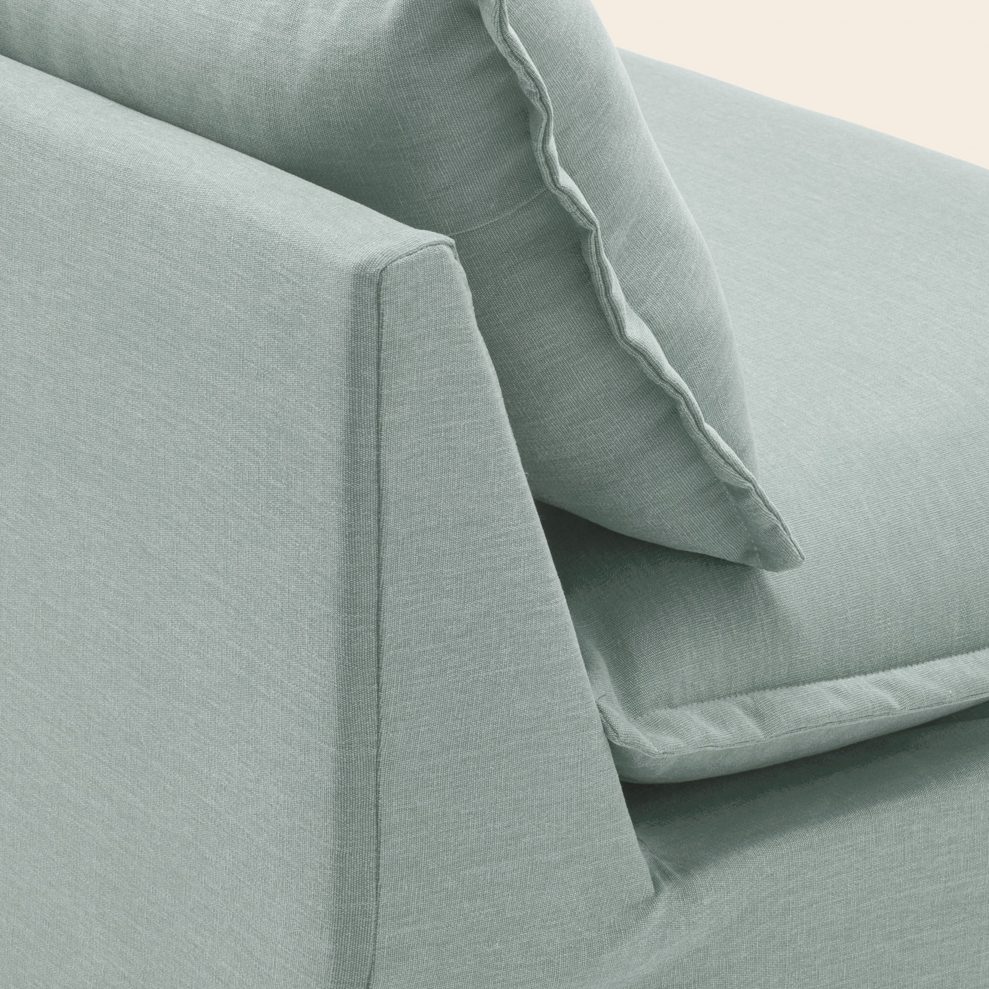 Banquette SALVINA barbate céladon