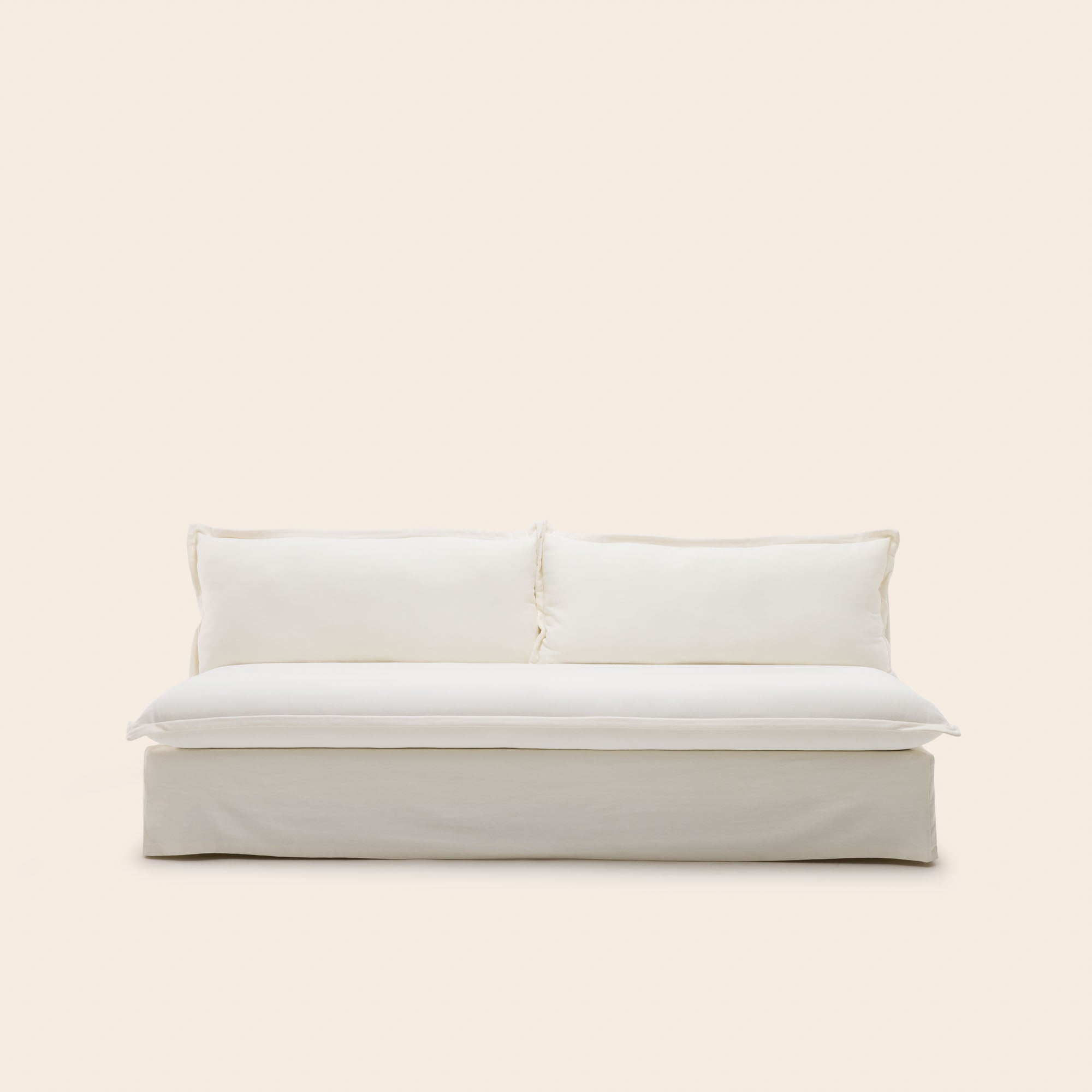 Banquette SALVINA barbate blanc
