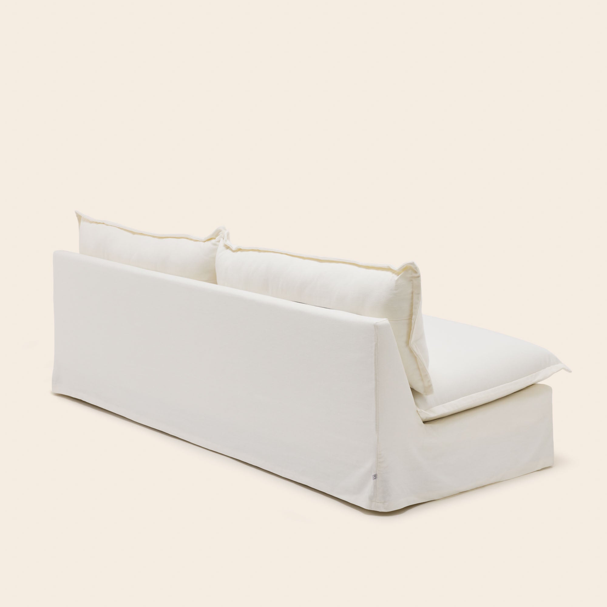 Banquette SALVINA barbate blanc