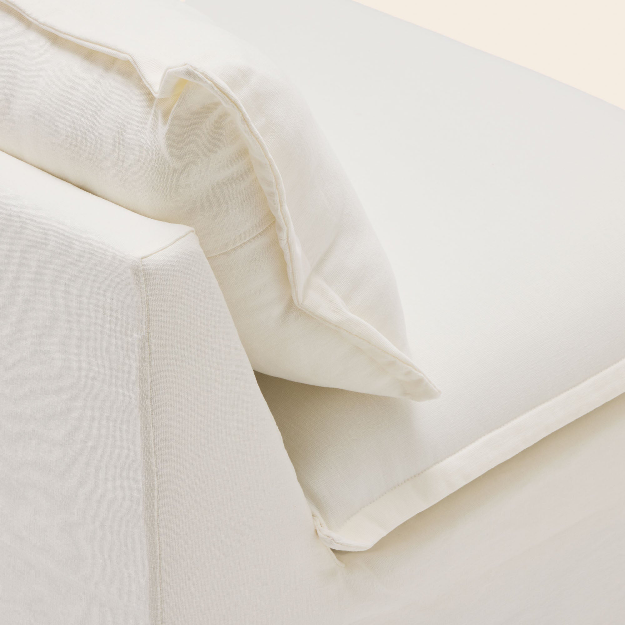 Banquette SALVINA barbate blanc