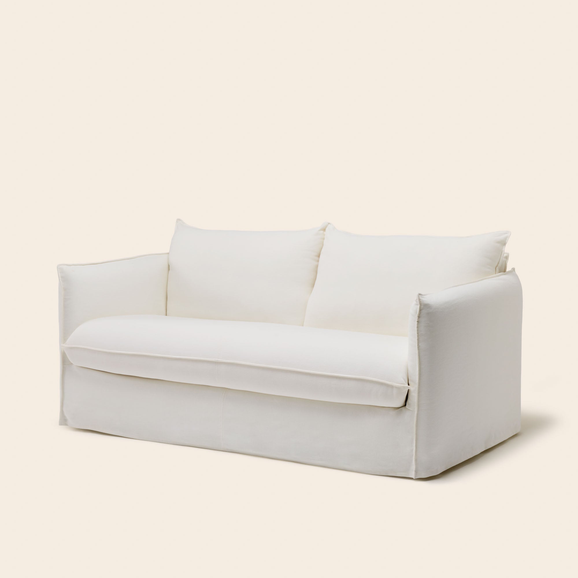 Divano trasformabile JANEL barbate bianco
