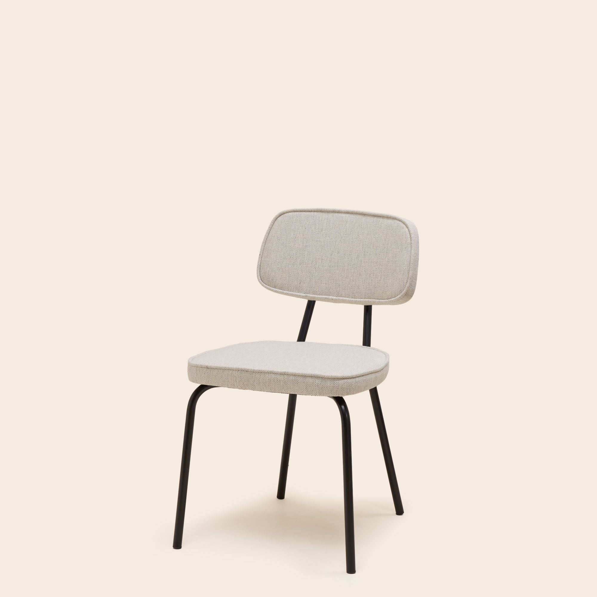Sedia YSABEAU grigio écru screziato