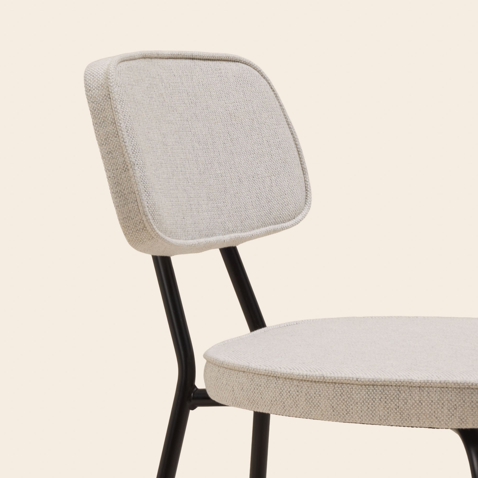 Sedia YSABEAU grigio écru screziato