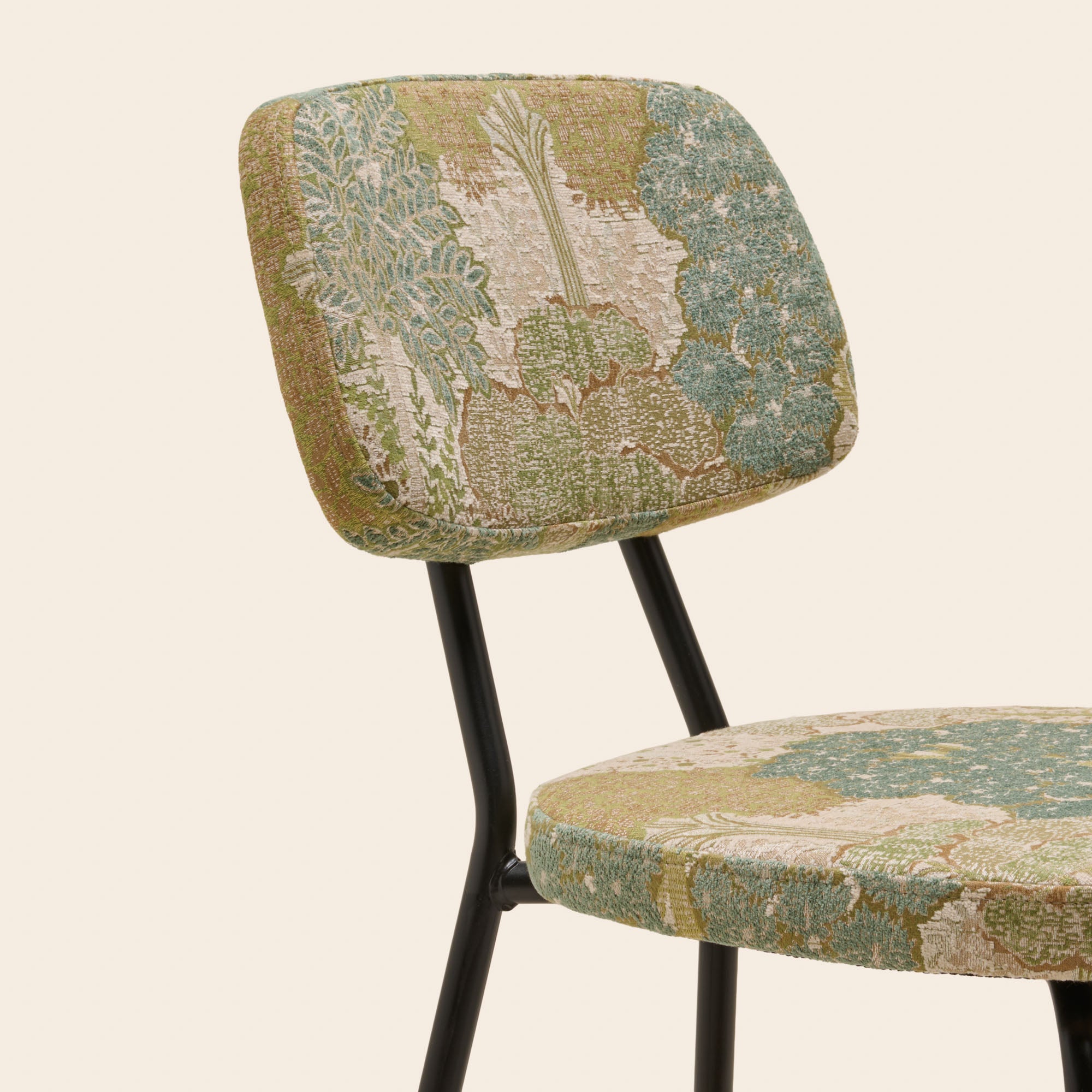 Chaise YSABEAU alisia naturel et vert