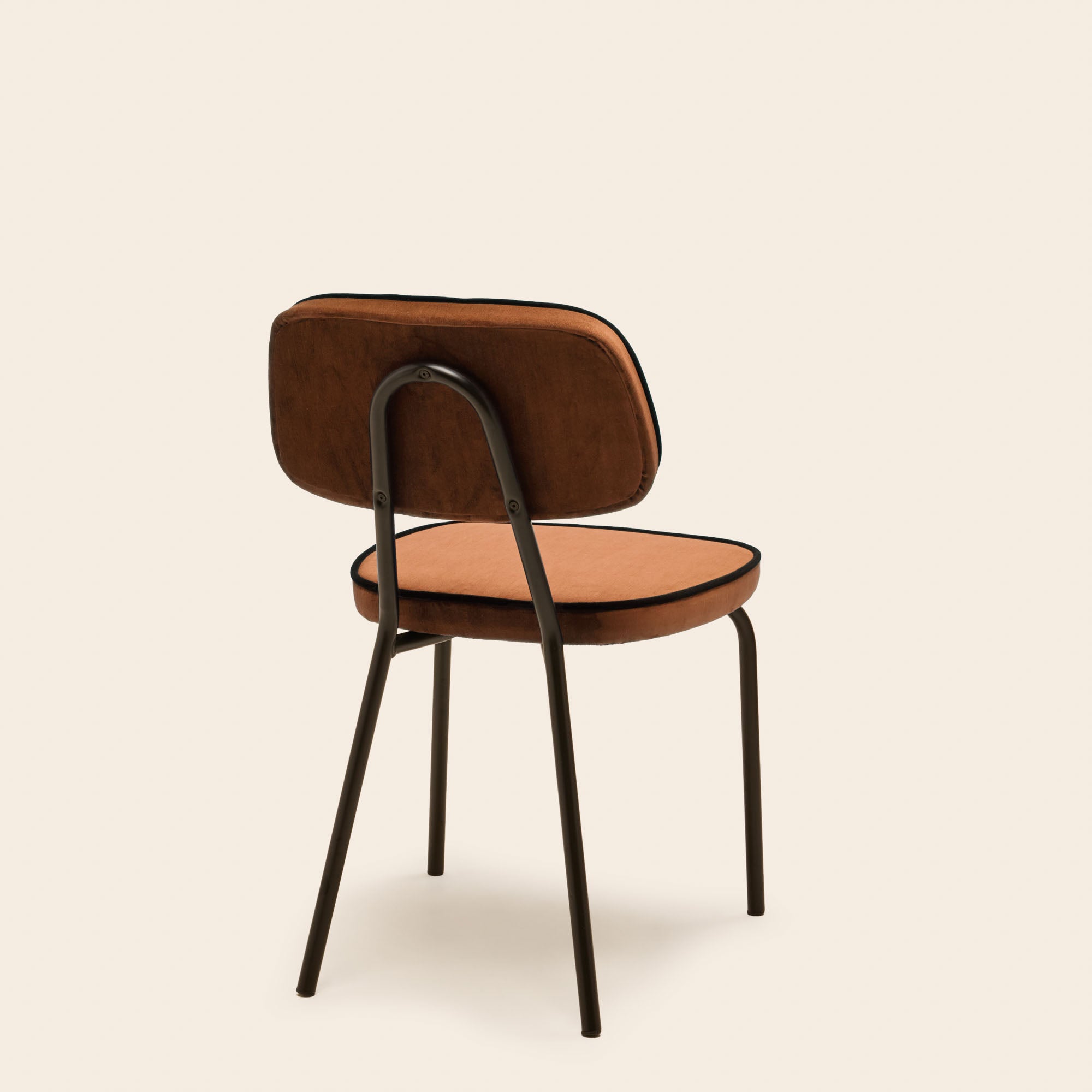 Chaise YSABEAU dalila fauve et noir
