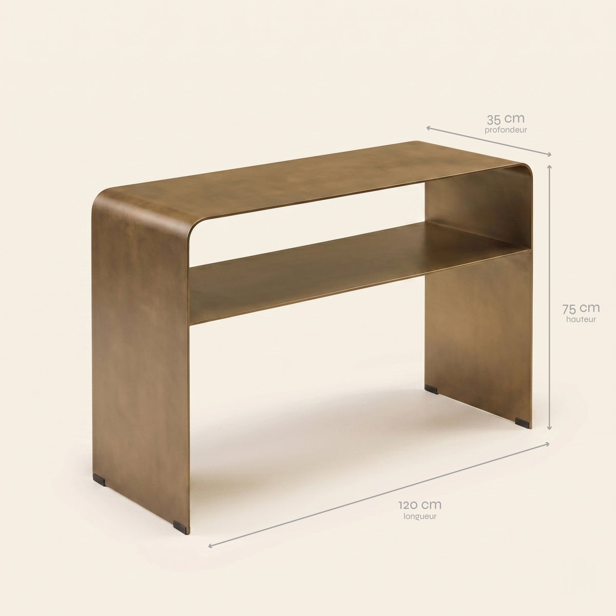 Console TALIKA laiton