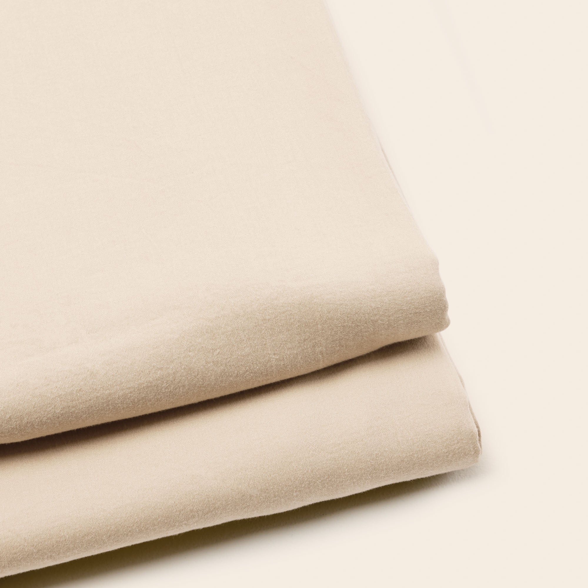 Drap plat SATHEENE beige nude