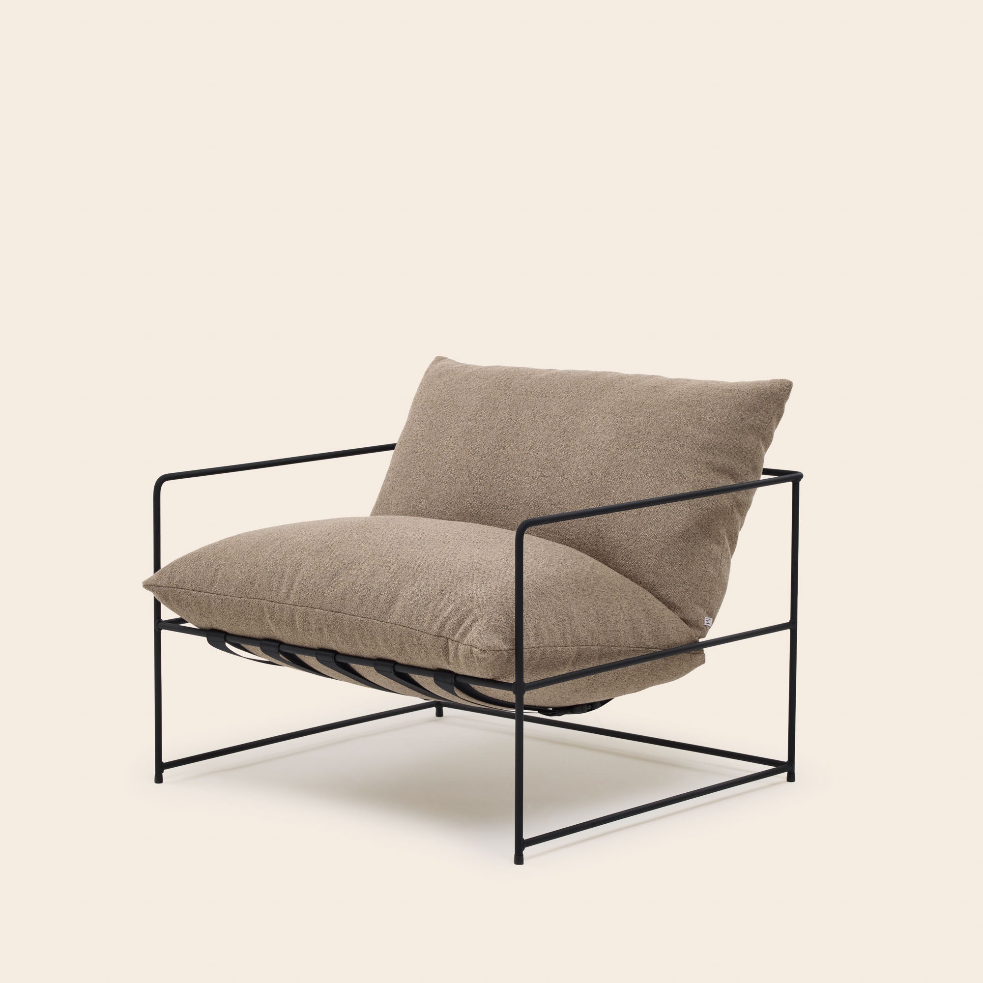 Fauteuil ALCENO glory taupe