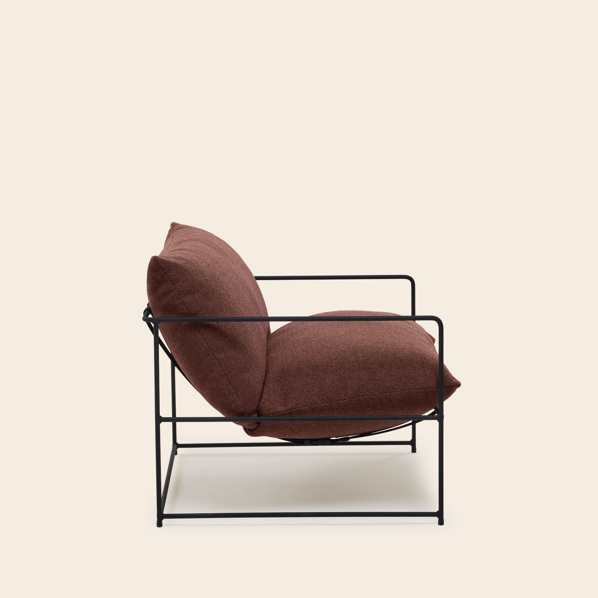 Fauteuil ALCENO glory rouille