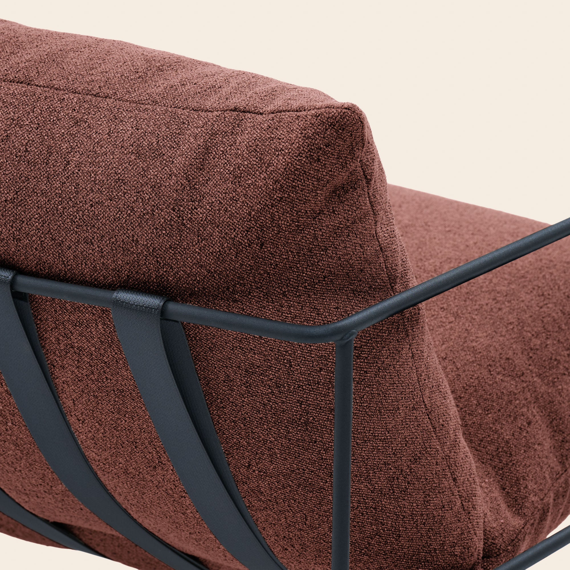 Fauteuil ALCENO glory rouille