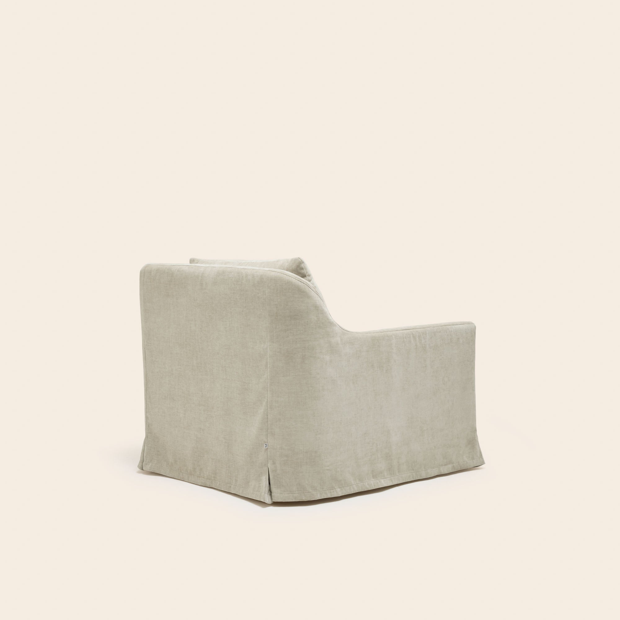 Fauteuil CLARIBEL chenille pierre minéral